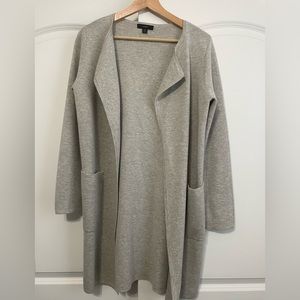 J Crew Juliette collarless sweater-blazer